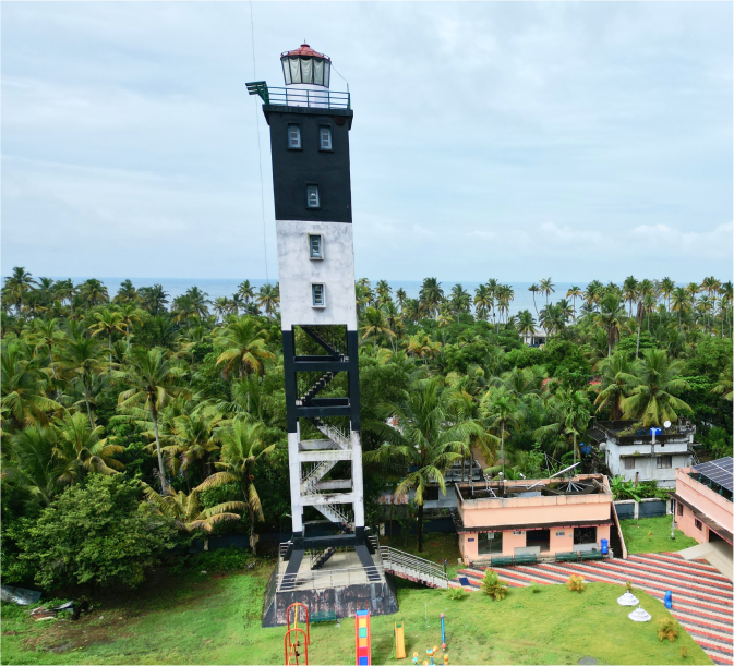 Azhikode Lighthouse and DGPS Station