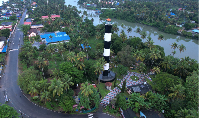 Anjengo Lighthouse