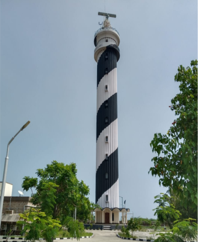 Pandiyan Tivu Lighthouse and DGPS Station