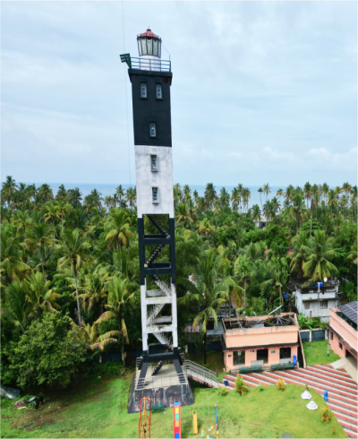Azhikode Lighthouse and DGPS Station