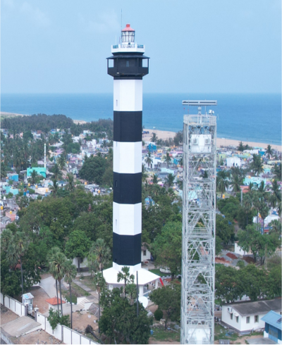 Pulicat Lighthouse and DGPS Station
